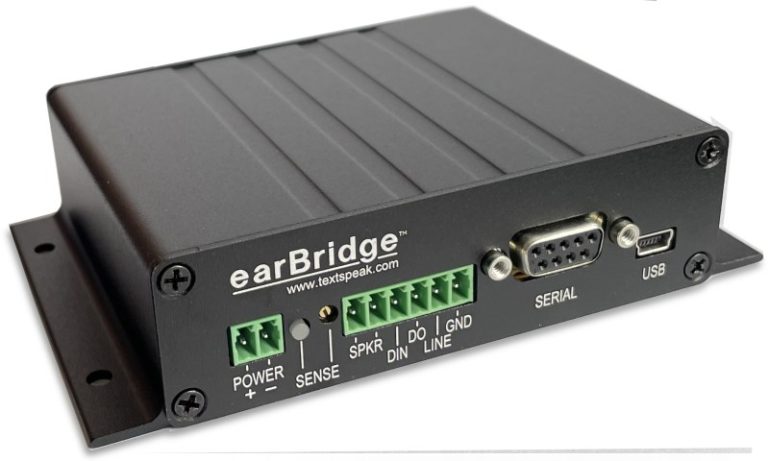 earBridge SERIAL TTS-ENC1 text-to-speech amplifier